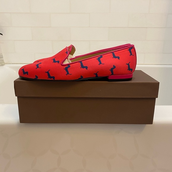 Pink Dog-Print Loafers!! - Picture 4 of 12